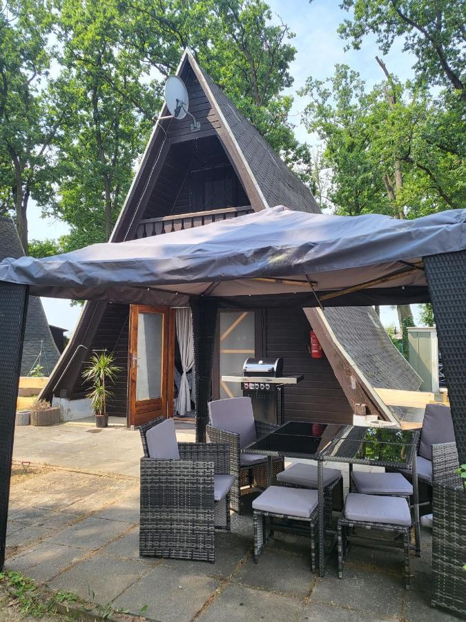 Finnhuette Strandbad Adria Дессау Экстерьер фото